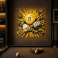 Billiards Neon Sign - Powerful 8 Ball Break Decor