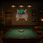 Billiards Pool Room Neon Sign - Billiard Ball Glow