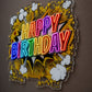 Birthday Neon Sign - Happy Birthday Party Wall Decor