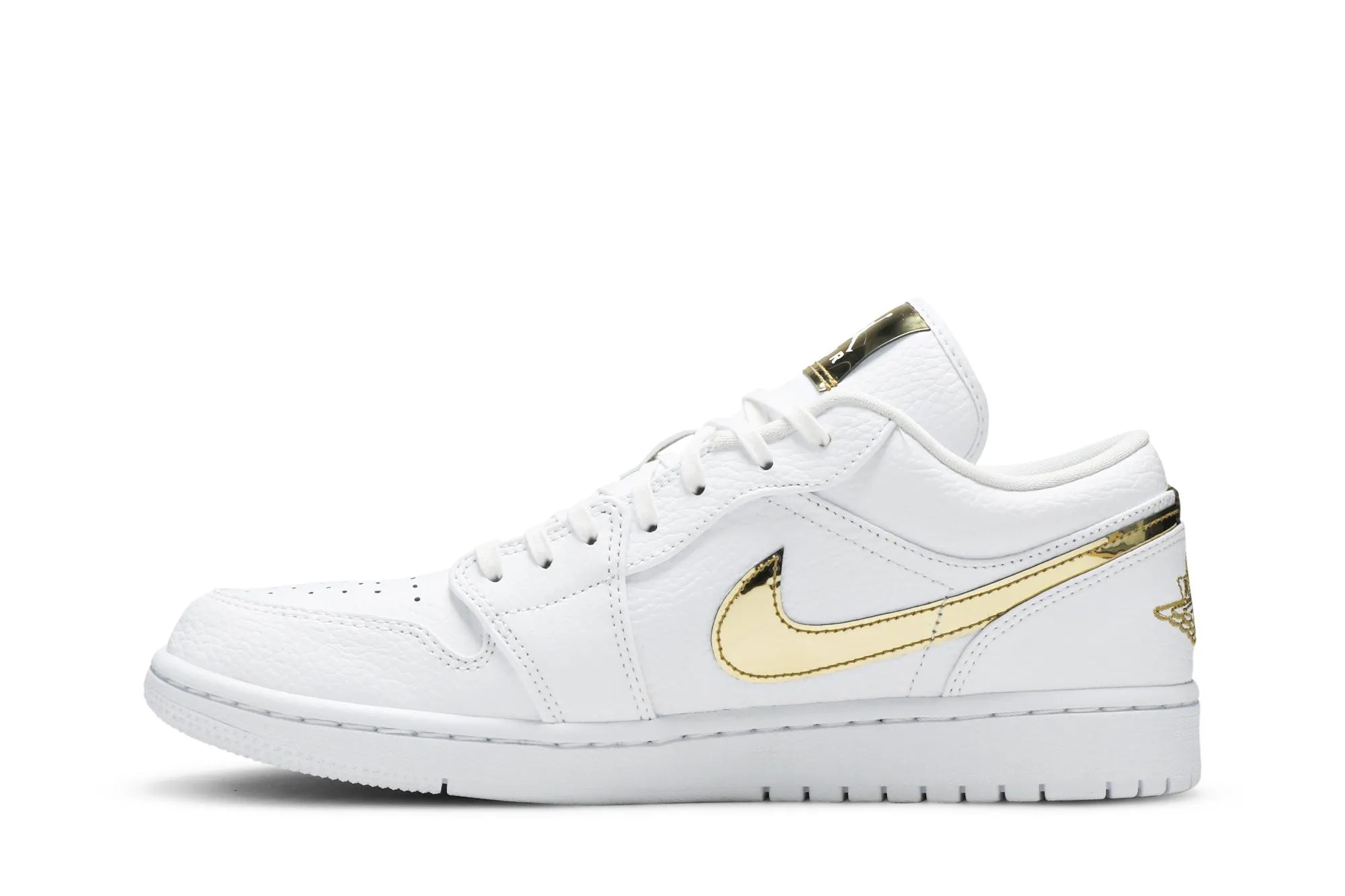 Air Jordan 1 Retro Low 'White Metallic Gold' CZ4776-100