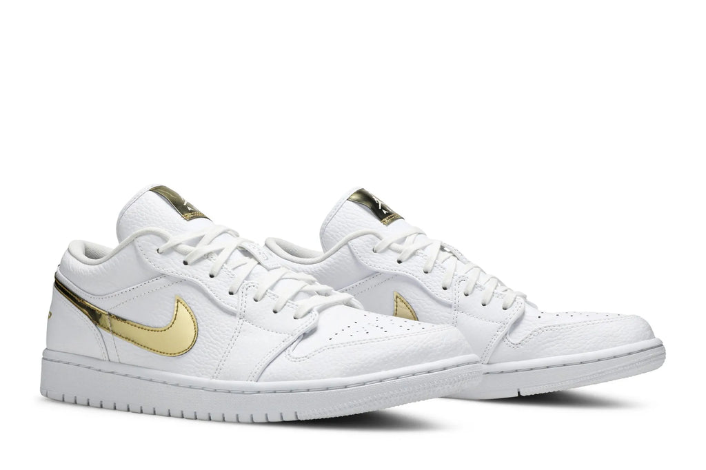 Air Jordan 1 Retro Low 'White Metallic Gold' CZ4776-100