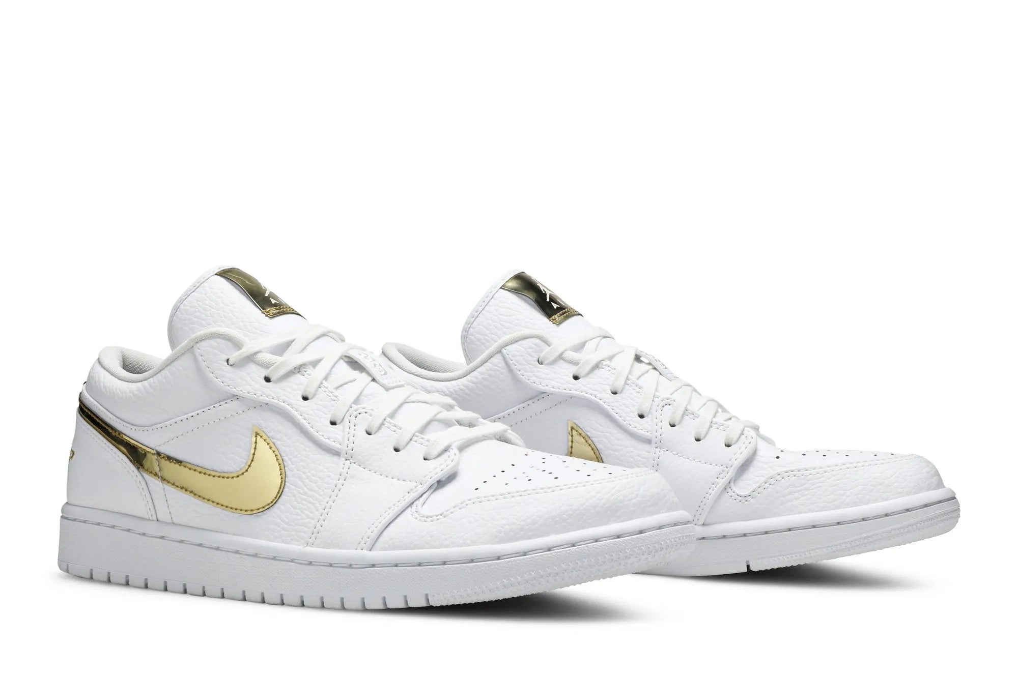 Air Jordan 1 Retro Low 'White Metallic Gold' CZ4776-100