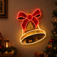 Christmas Neon Sign - Bell LED Wall Decor for Home