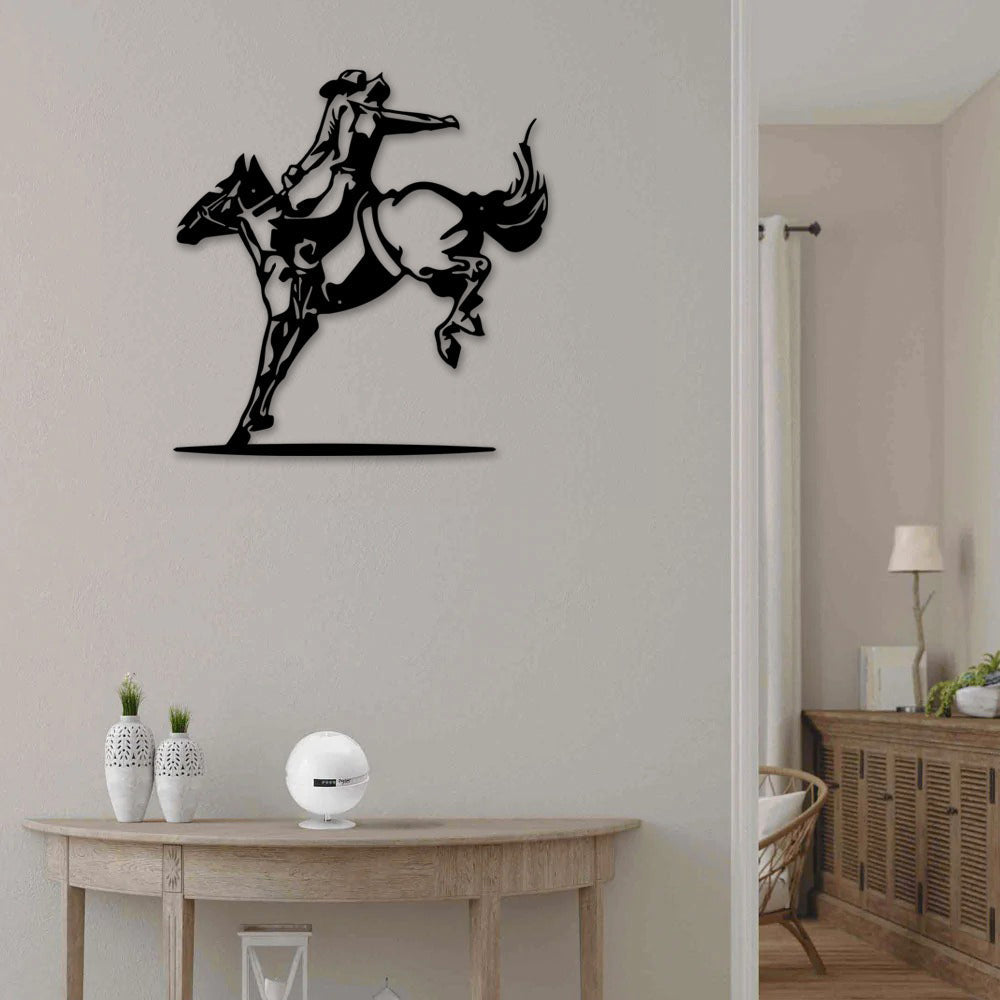 Cowboy Love Beautiful Life - Led Light Metal - Owls Matrix LTD