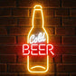 Craft Beer Neon Sign Brewery - Bottle LED Wall Light