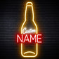 Craft Beer Neon Sign Brewery - Bottle LED Wall Light