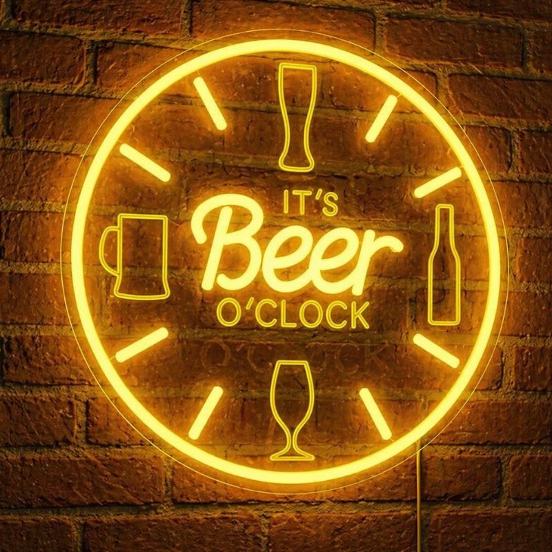 Craft Beer Neon Sign Brewery - LED Wall Decor Light