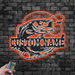Custom Name Bass Fishing Name Sign Decoration For Room, Metal Wall Signs With RGB Led Light