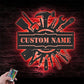 Custom Name Builder Workshop Name Sign Home Decor Constructor Metal Wall Signs With RGB Led Light