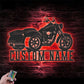 Custom Name Dirt Bike Name Sign Home Motorcycle Decor, Metal Wall Signs With RGB Led Light