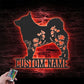 Custom Name Flower Dog Lover Name Sign Home Decor, Metal Wall Signs With RGB Led Light