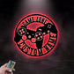 Custom Name Gamer Name Sign, Gaming Zone Name Sign, Metal Wall Signs With RGB Led Light