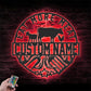 Custom Name Grill Metal Wall Signs With RGB Led Light