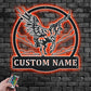 Custom Name Pegasus Name Sign Decoration For Room, Metal Wall Signs With RGB Led Light
