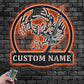 Custom Name Veteran Name Sign Decoration For Room, Metal Wall Signs With RGB Led Light