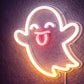 Cute Ghost Neon Sign – Playful Halloween LED Wall Light