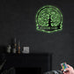 Tree Musical Personalized - Led Light Metal - Owls Matrix LTD