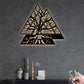 Tree Of Life - Led Light Metal - Owls Matrix LTD