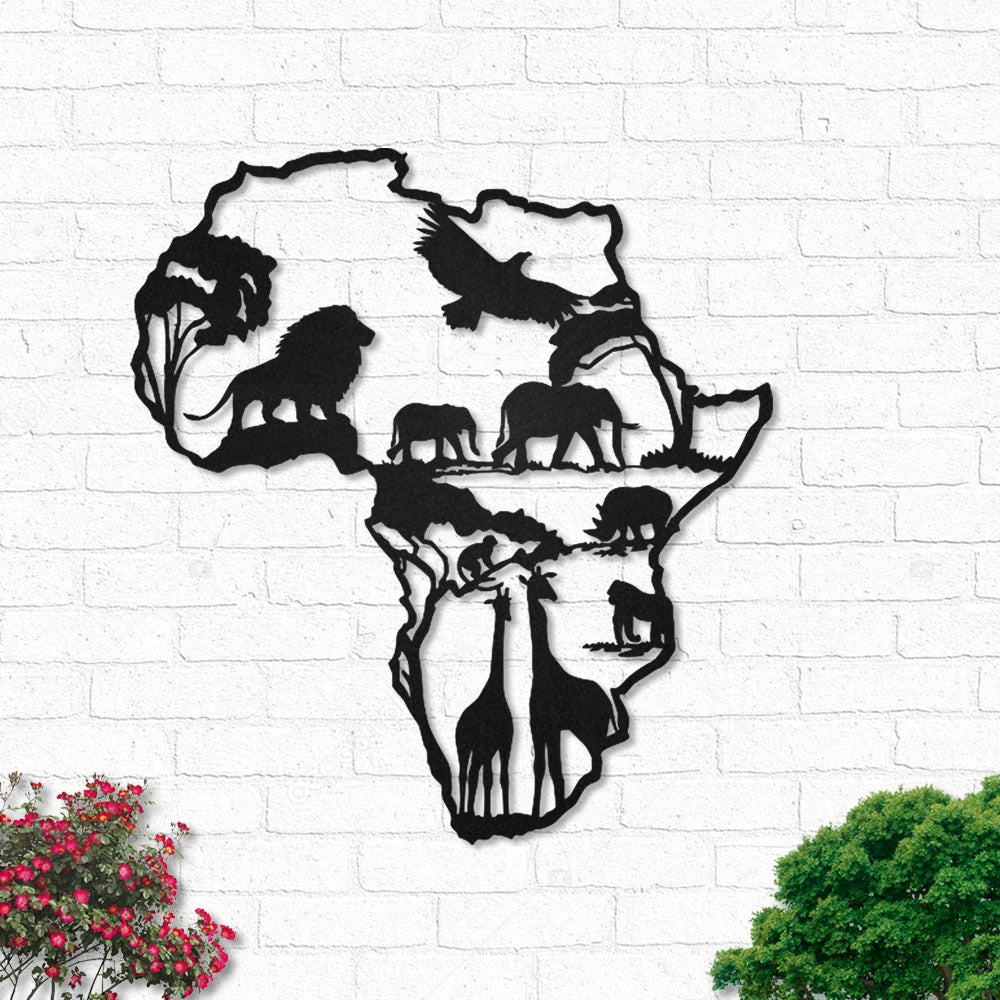 Africa Briniclenet - Led Light Metal - Owls Matrix LTD