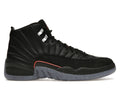 Air Jordan 12 Retro Utility DC1062-006 Black Leather & Nike Grind Sole