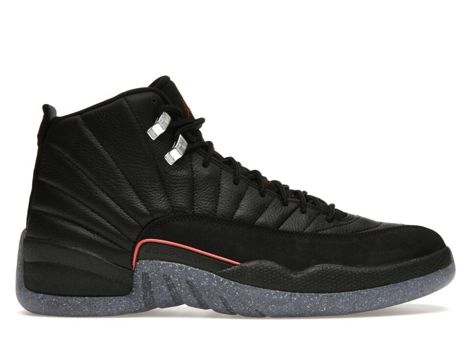 Air Jordan 12 Retro Utility DC1062-006 Black Leather & Nike Grind Sole