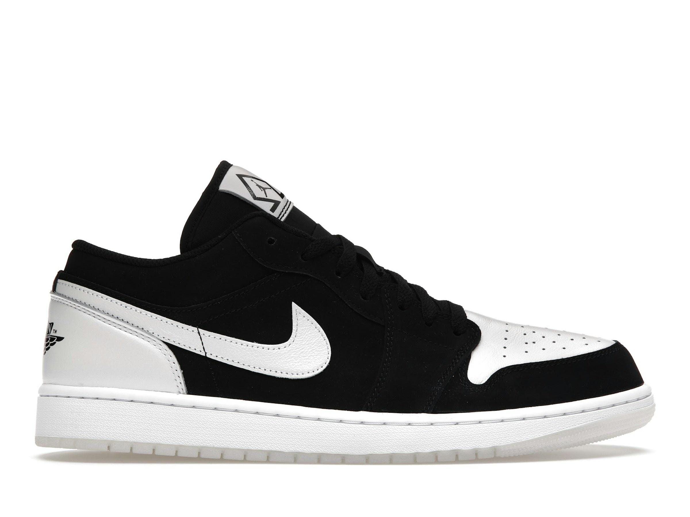Jordan 1 Low Diamond Shorts Black/Multi-Colour/White - DH6931-001