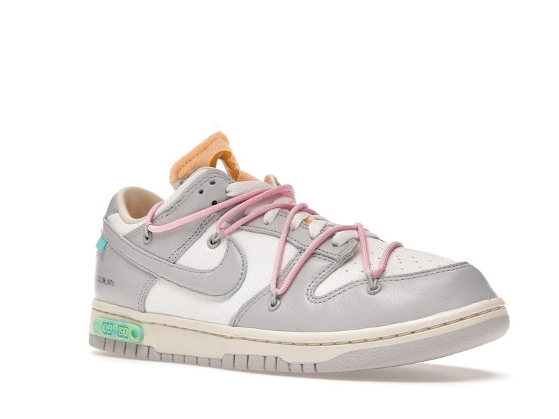 Nike Off-White X Dunk Low Lot 09 Of 50s Collaboration DM1602-109