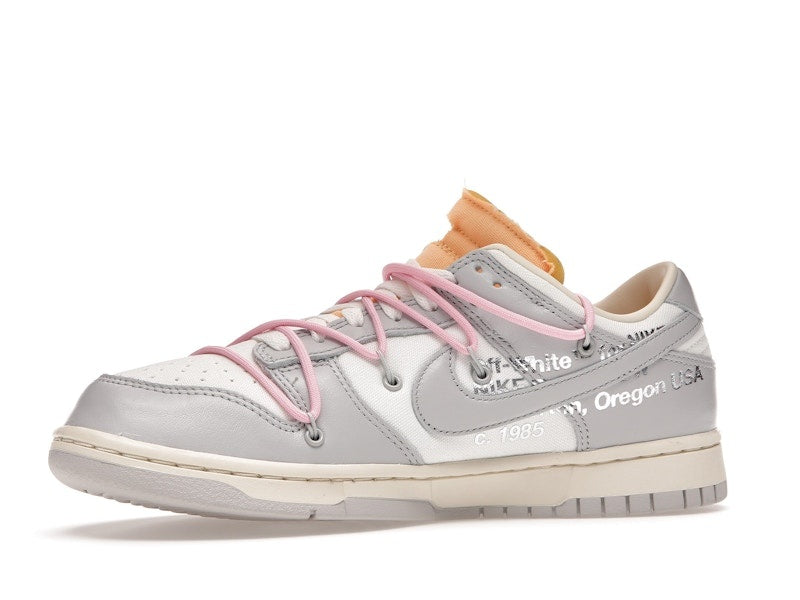 Nike Off-White X Dunk Low Lot 09 Of 50s Collaboration DM1602-109