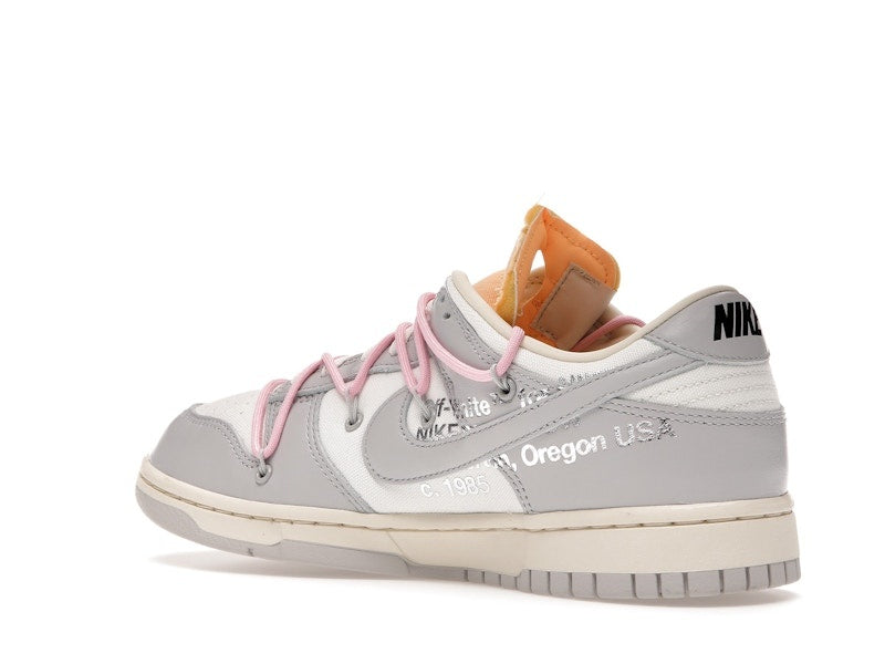 Nike Off-White X Dunk Low Lot 09 Of 50s Collaboration DM1602-109