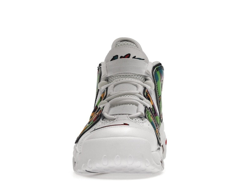 Nike Air More Uptempo 'Peace, Love, Basketball' In White And Multi-Color DM8150-100