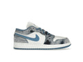 Air Jordan 1 Low Washed Denim GS Blue White Sneakers DM8947-100