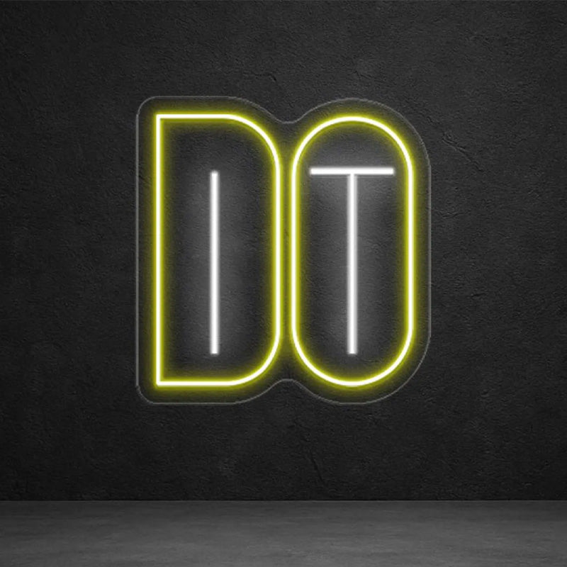 Do It Motivational LED Neon Wall Art - LEDTOT