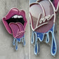 Dripping Lips Neon Sign – Sexy LED Wall Decor for Bedroom & Aesthetic Room