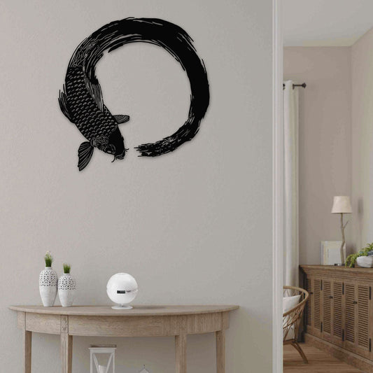 Fish Koi Fish Nice - Led Light Metal - Owls Matrix LTD