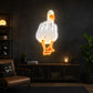 Funny Neon Sign - Angry Goose LED Wall Decor Artwork
