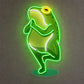 Funny Neon Sign - Dancing Frog LED Wall Decor Sign
