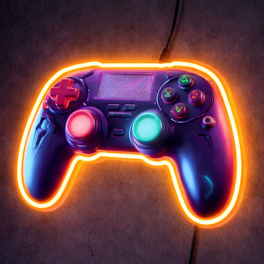 Gaming Neon Sign Controller - RGB LED Wall Decor
