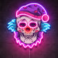 Gaming Room Neon Signs - Clown Skull LED Light
