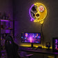 Gaming Room Neon Signs - Melting Skull LED Neon Light