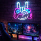 Gaming Room Neon Signs - Rock Hand Controller LED Decor