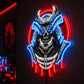 Gaming Room Neon Signs - Samurai Skull LED Wall Decor