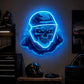 Garage Neon Sign - Skull Rider LED Wall Decor