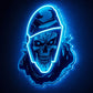 Garage Neon Sign - Skull Rider LED Wall Decor