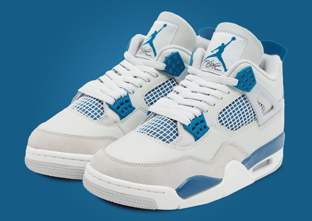 Nike Air Jordan 4 Retro Gs 'Military Blue' HF4281-141