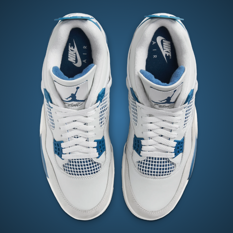 Nike Air Jordan 4 Retro Gs 'Military Blue' HF4281-141