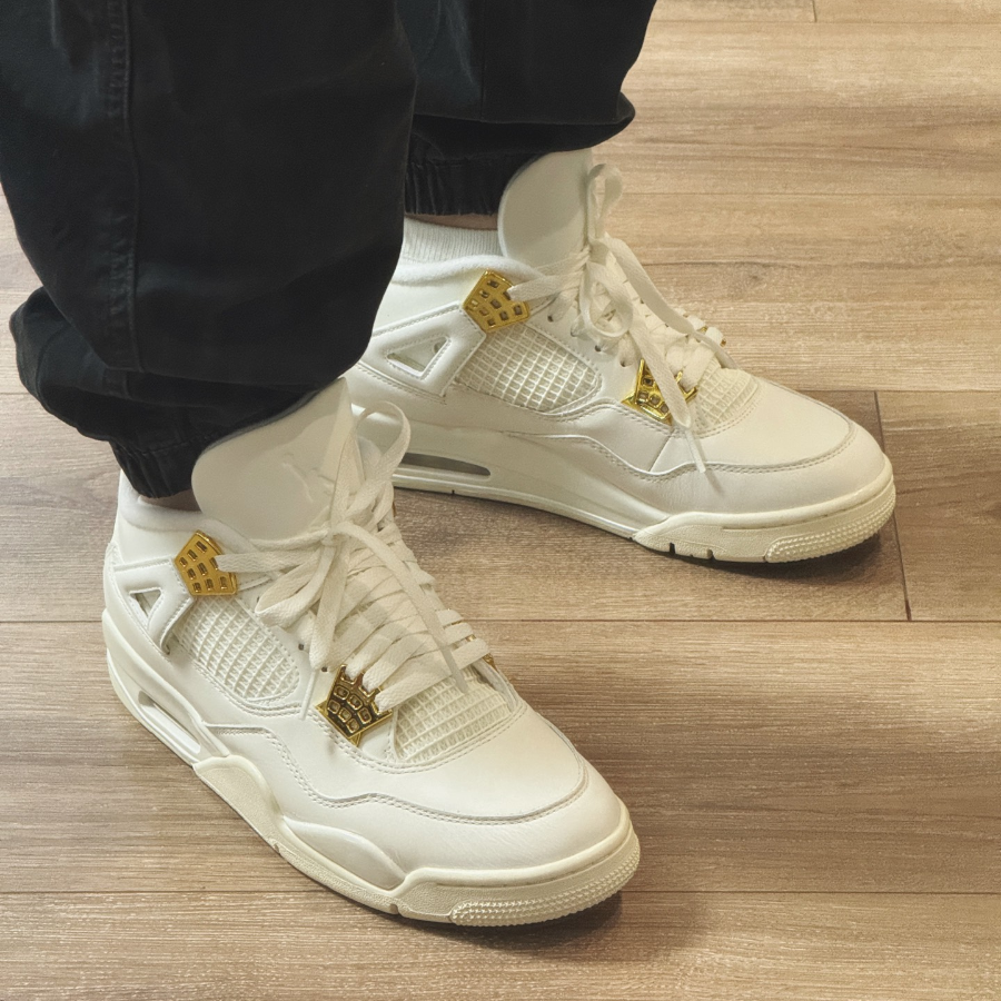 Air Jordan 4 Retro Metallic Gold AQ9129-170