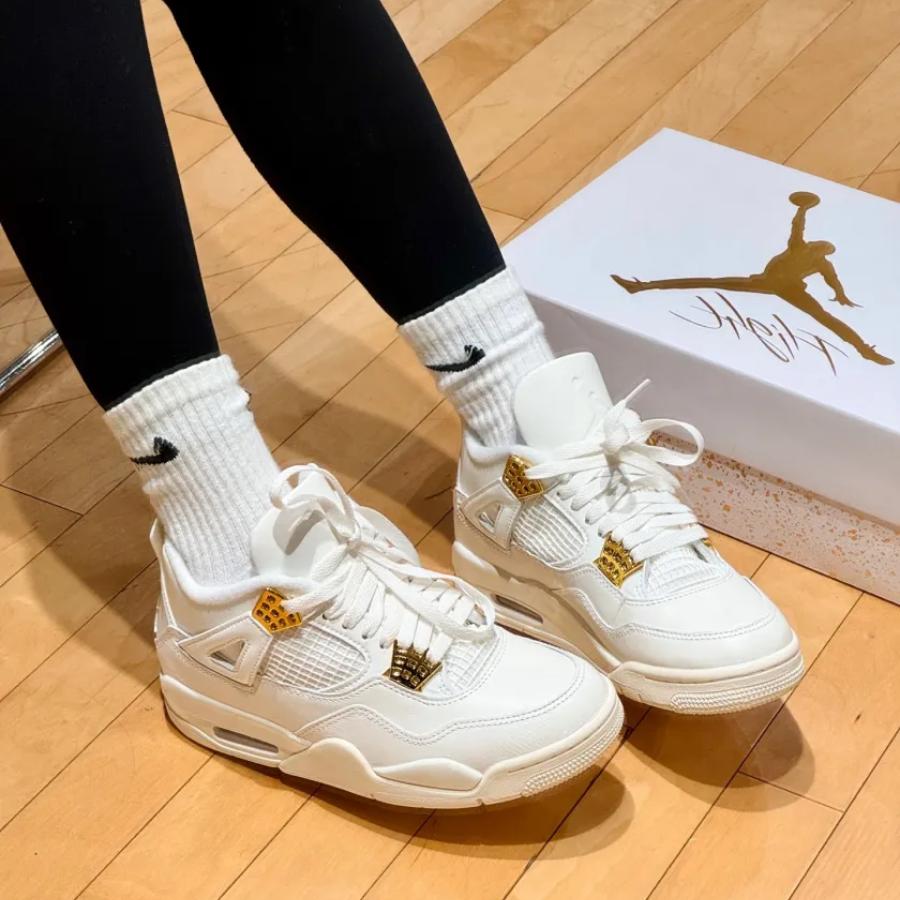 Air Jordan 4 Retro Metallic Gold AQ9129-170