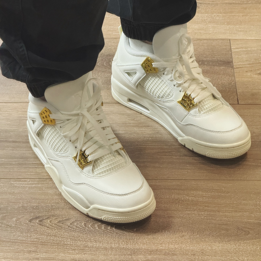 Air Jordan 4 Retro Metallic Gold AQ9129-170