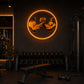 Gym Neon Sign Motivational - Arm Wrestling Light