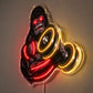 Gym Neon Sign Motivational - Gorilla Lift Wall Light